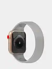 Серый solo Loop силиконовый ремешок Apple Watch 38, 40, 42, 44 mm Series 1, 2, 3, 4, 5, 6, SE