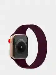 Багровый solo Loop силиконовый ремешок Apple Watch 38, 40, 42, 44 mm Series 1, 2, 3, 4, 5, 6, SE