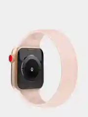 Розовый solo Loop силиконовый ремешок Apple Watch 38, 40, 42, 44 mm Series 1, 2, 3, 4, 5, 6, SE
