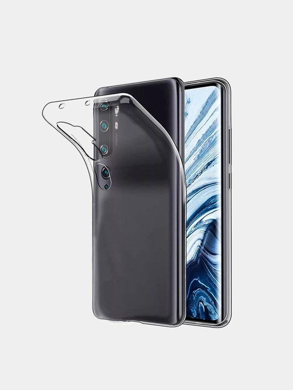 Прозрачный силиконовый чехол для Xiaomi Mi 10 Pro