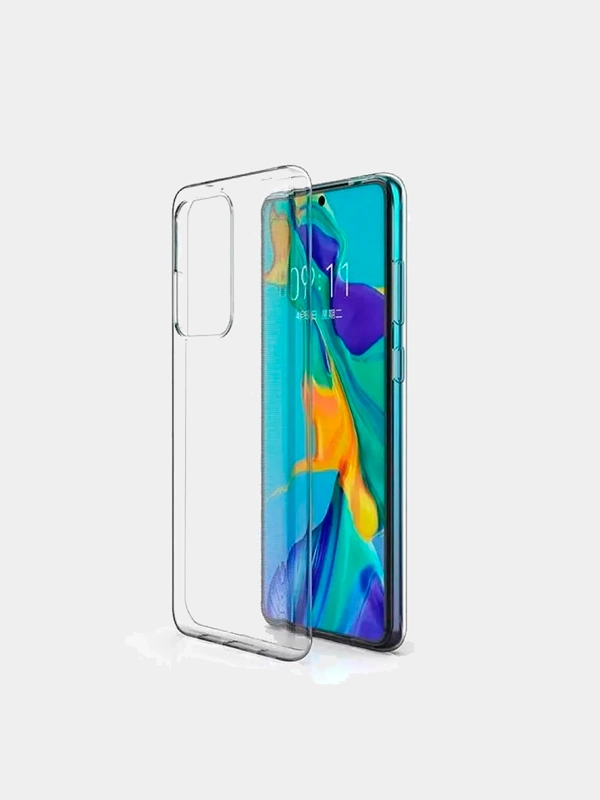 Прозрачный силиконовый чехол для Samsung A91 / Samsung M80S