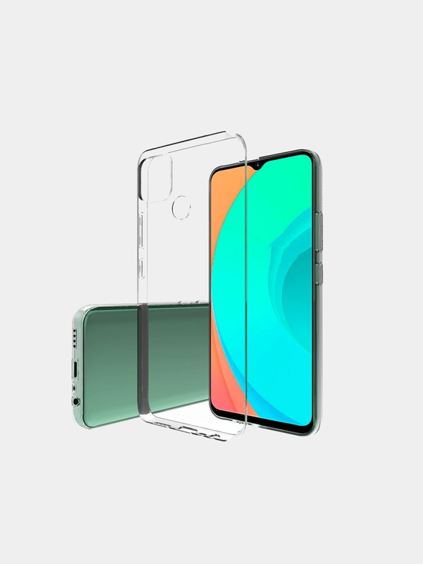 Прозрачный силиконовый чехол для Realme C12