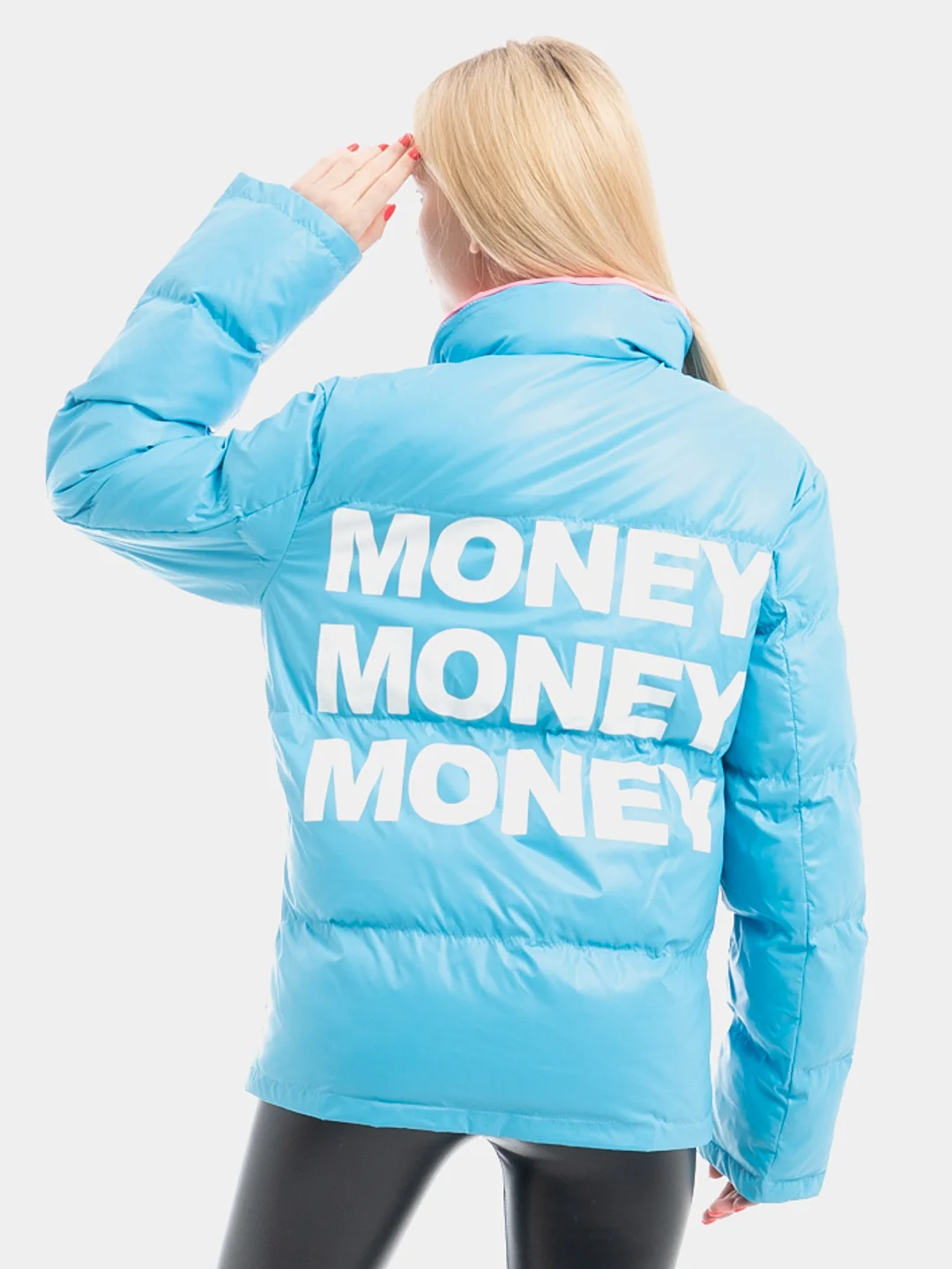 Куртка MAKE MONEY NOT FRIENDS 21 Голубой