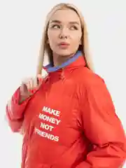 Куртка MAKE MONEY NOT FRIENDS 21 Красный