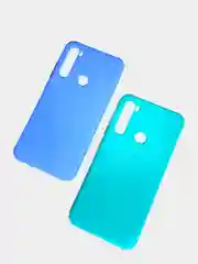 Бирюзовый чехол Xiaomi Redmi Note 8 / Note 8 2021 силиконовый противоударный с усиленными углами