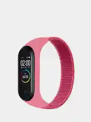 Коралловый нейлоновые ремешки для фитнес-браслетов Xiaomi Mi Band 3, Mi Band 4, Mi Band 5