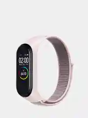 Конфетный нейлоновые ремешки для фитнес-браслетов Xiaomi Mi Band 3, Mi Band 4, Mi Band 5