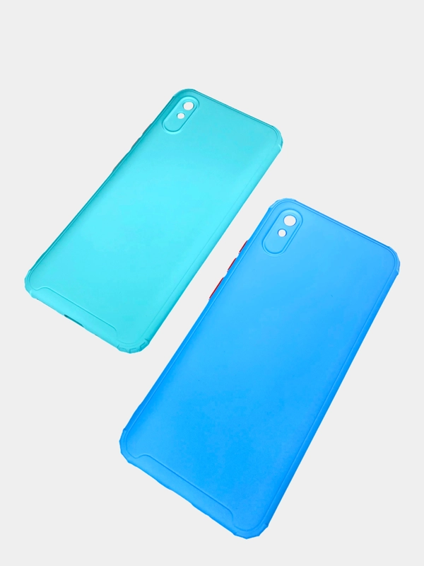Чехол Xiaomi Redmi 9A силиконовый противоударный с усиленными углами