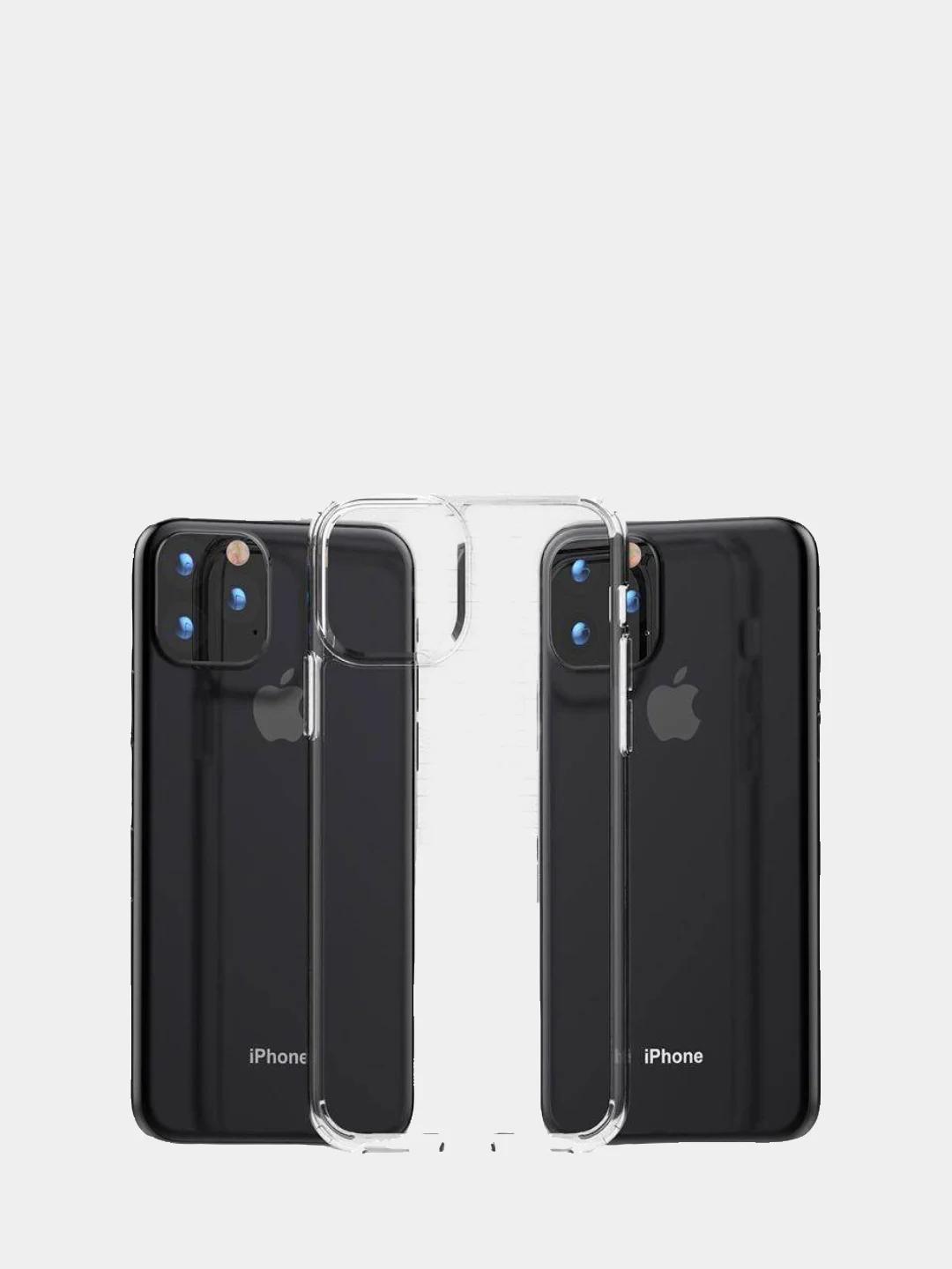 Clear case силиконовый чехол на iPhone 7 8 Plus, SE 2, X, XR, 11 Pro Max, 12 13 Mini Pro Max