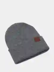 Угольный шапка бини