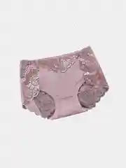 Конфетный трусы слипы, кружевные
