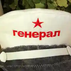 Шапка для бани "Фуражка. Генерал", войлок