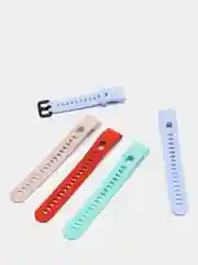 Белый силиконовый ремешок для Huawei Band 4 / Honor Band 5i