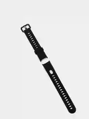 Черный силиконовый ремешок для Huawei Band 4 / Honor Band 5i
