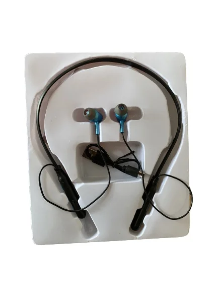 Беспроводные наушники Wireless Sport Earphone Neckband Blue