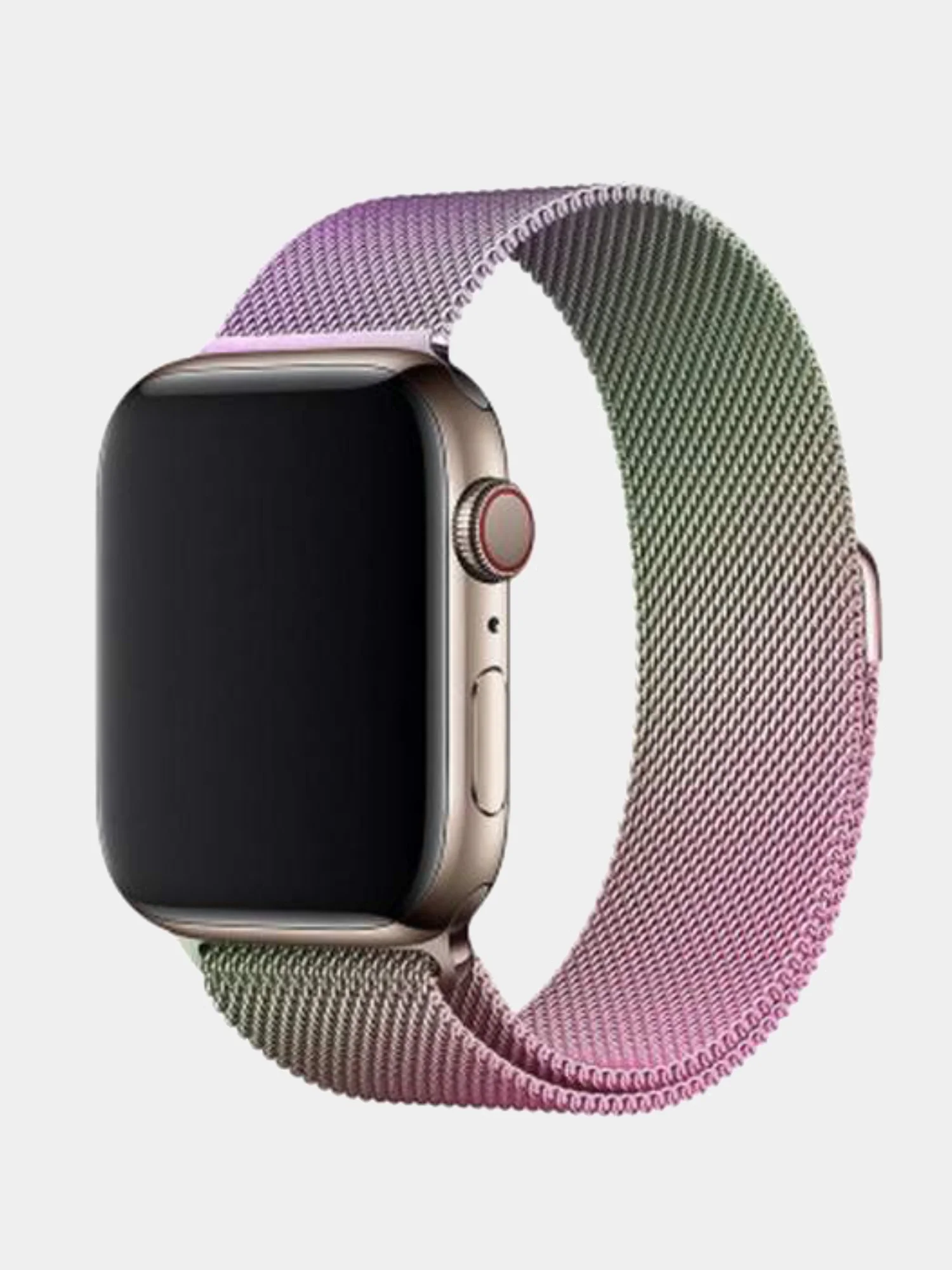 Хаки ремешок Миланская петля Apple Watch 1, 2, 3, 4, 5, 6, SE, 7,  38, 40, 41, 42, 44, 45 мм