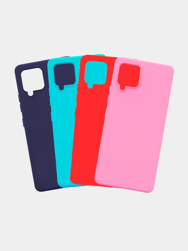 Чехол силиконовый матовый для Samsung A42