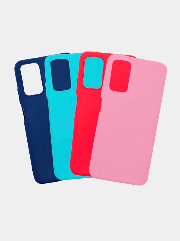 Чехол силиконовый матовый для Xiaomi Pocofone Poco M3
