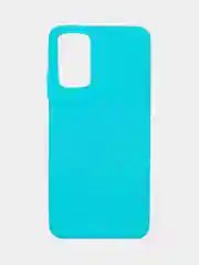 Бирюзовый чехол силиконовый матовый для Xiaomi Pocofone Poco M3