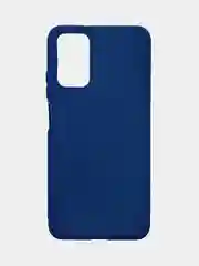 Синий чехол силиконовый матовый для Xiaomi Pocofone Poco M3