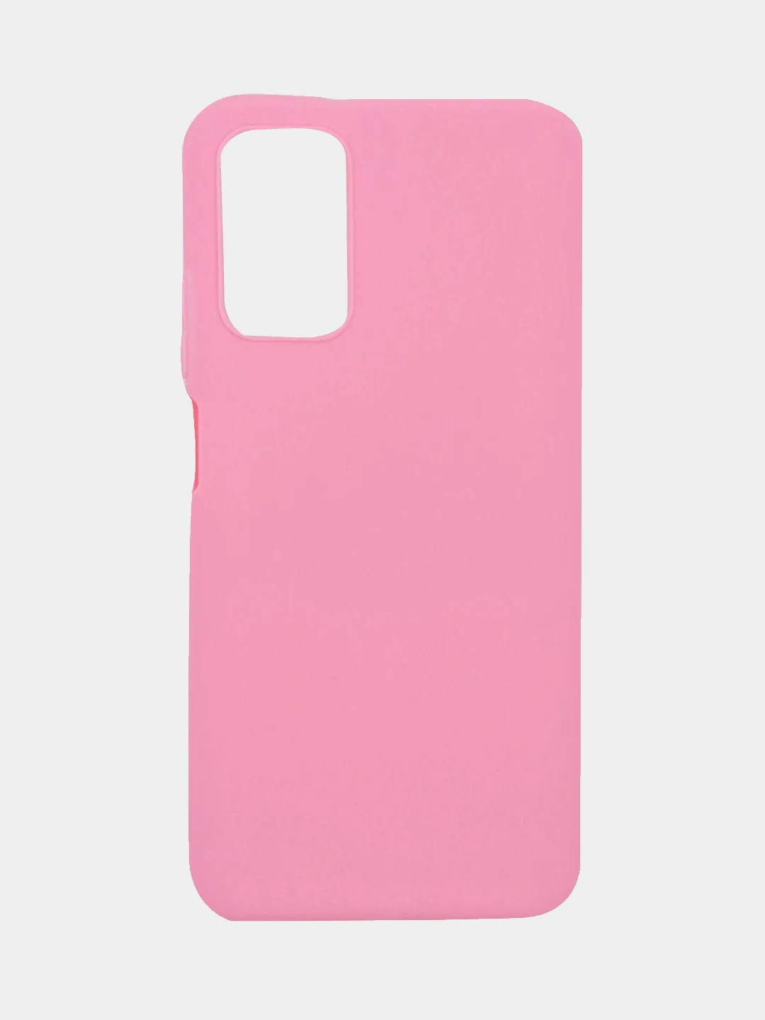 Розовый чехол силиконовый матовый для Xiaomi Pocofone Poco M3