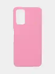Розовый чехол силиконовый матовый для Xiaomi Pocofone Poco M3