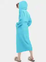 Халат махровый, банный, с капюшоном, Lilians