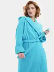 Халат махровый, банный, с капюшоном, Lilians