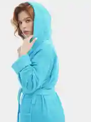 Халат махровый, банный, с капюшоном, Lilians