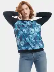Свитшот женский, синий, Lilians