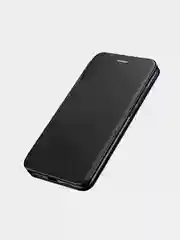 Черный чехол книжка для Honor 30 Pro, черный, красный, золотой