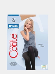 Колготки женские Conte Episode, 50 den, микрофибра, лайкра