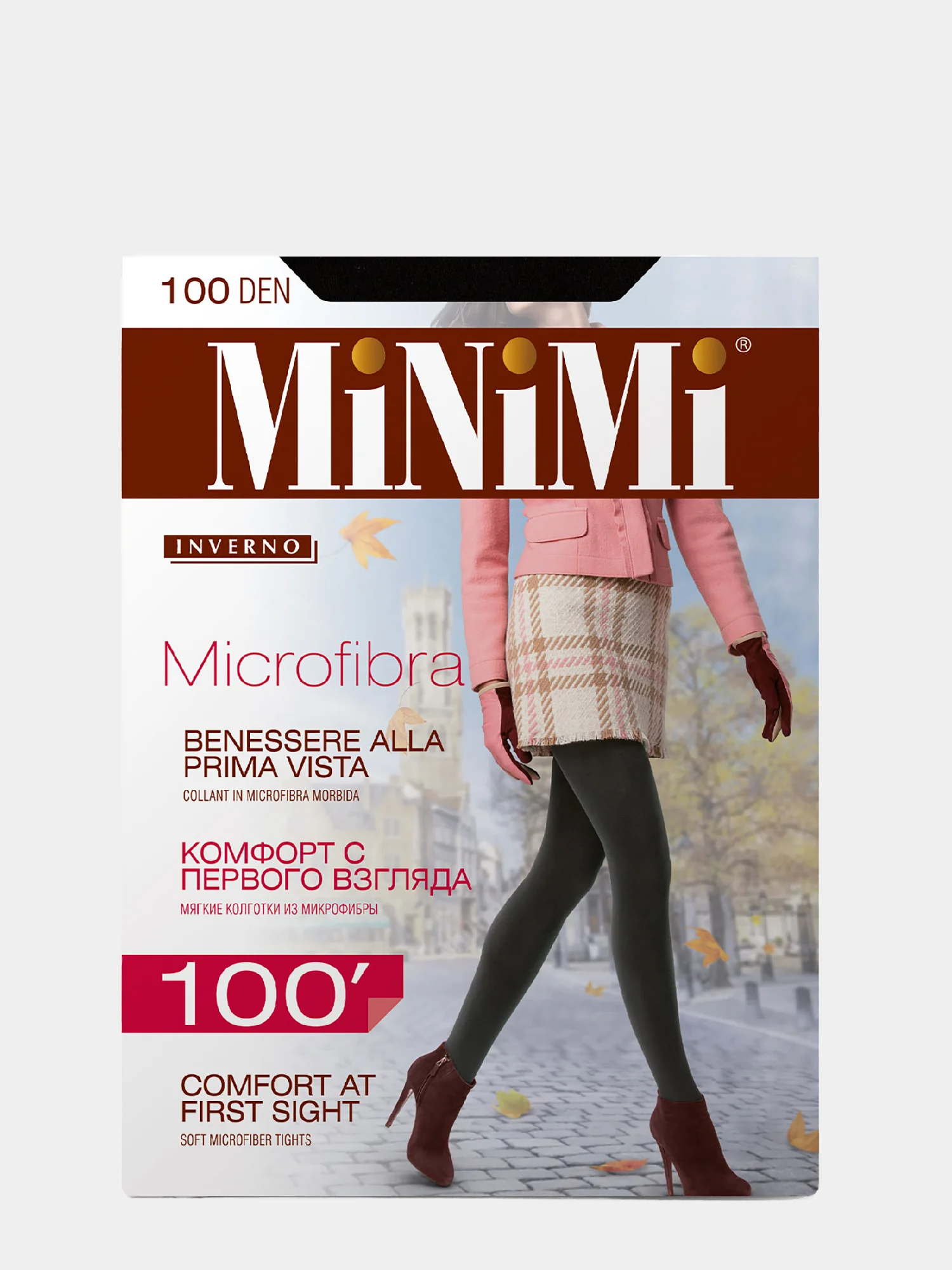 Колготки женские, MiNiMi Microfibra, 100 den