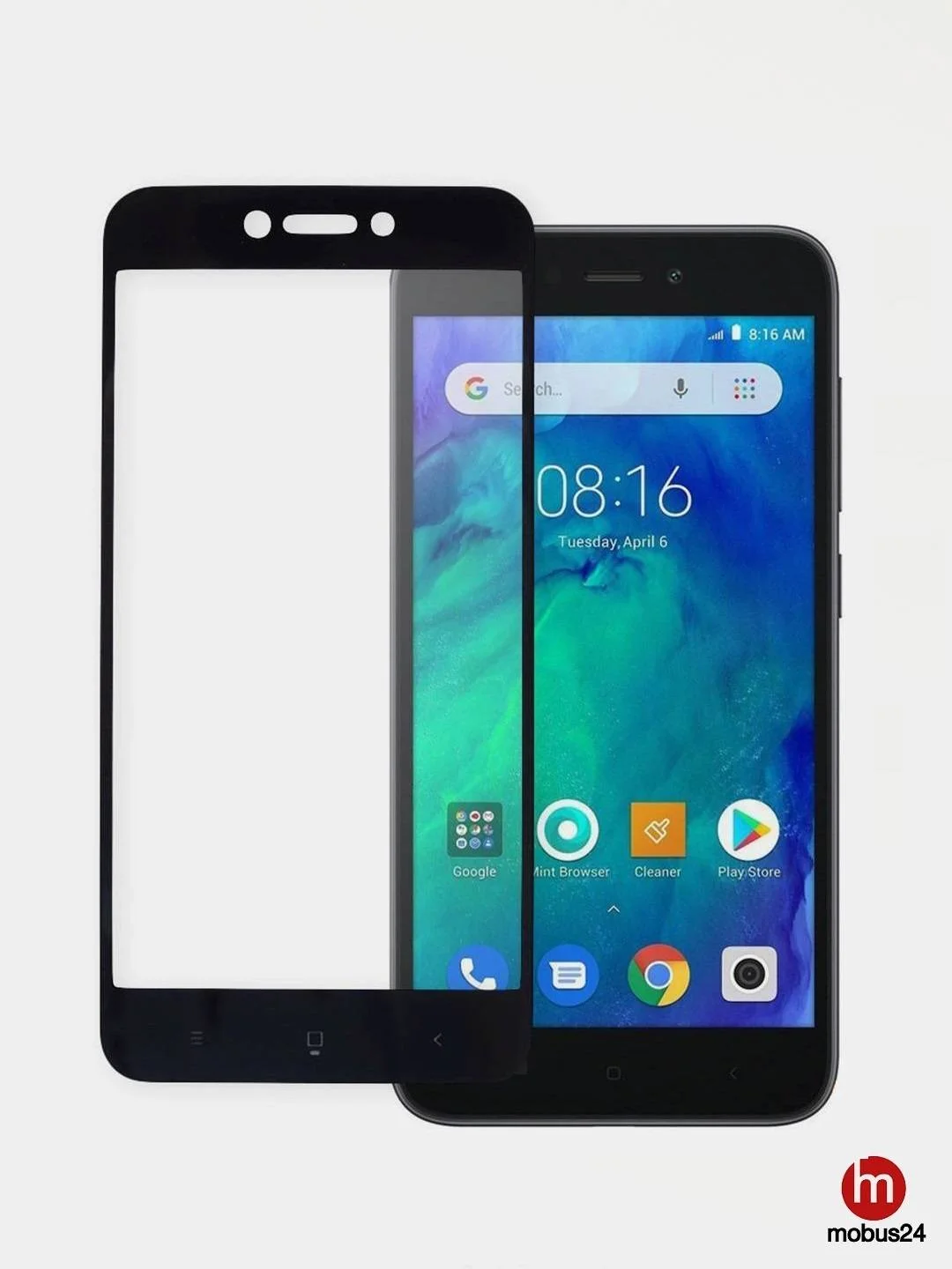 Черный защитное стекло Xiaomi Redmi 3 3Pro 3X 3S 4A