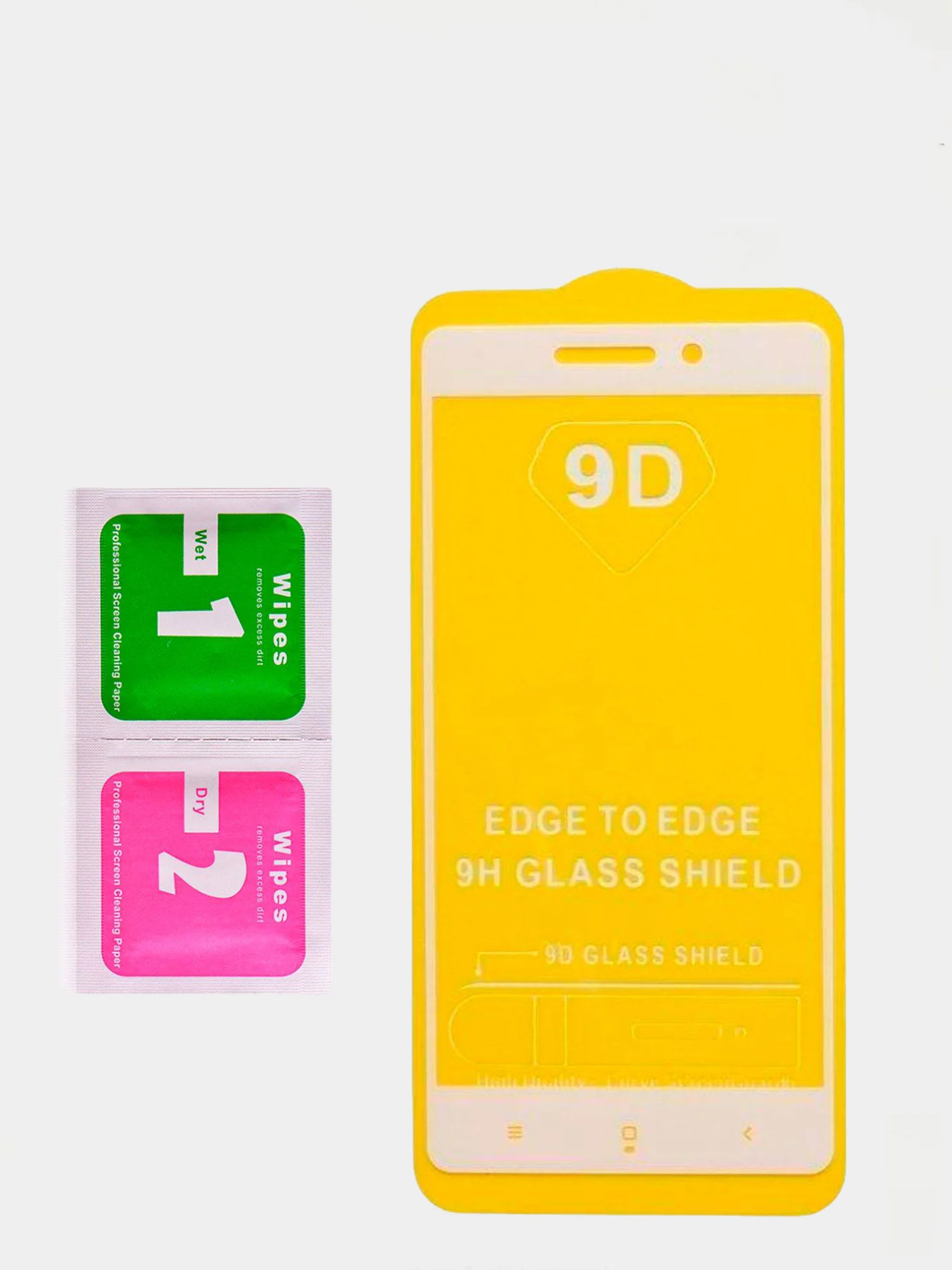Белый защитное стекло Xiaomi Redmi 3 3Pro 3X 3S 4A