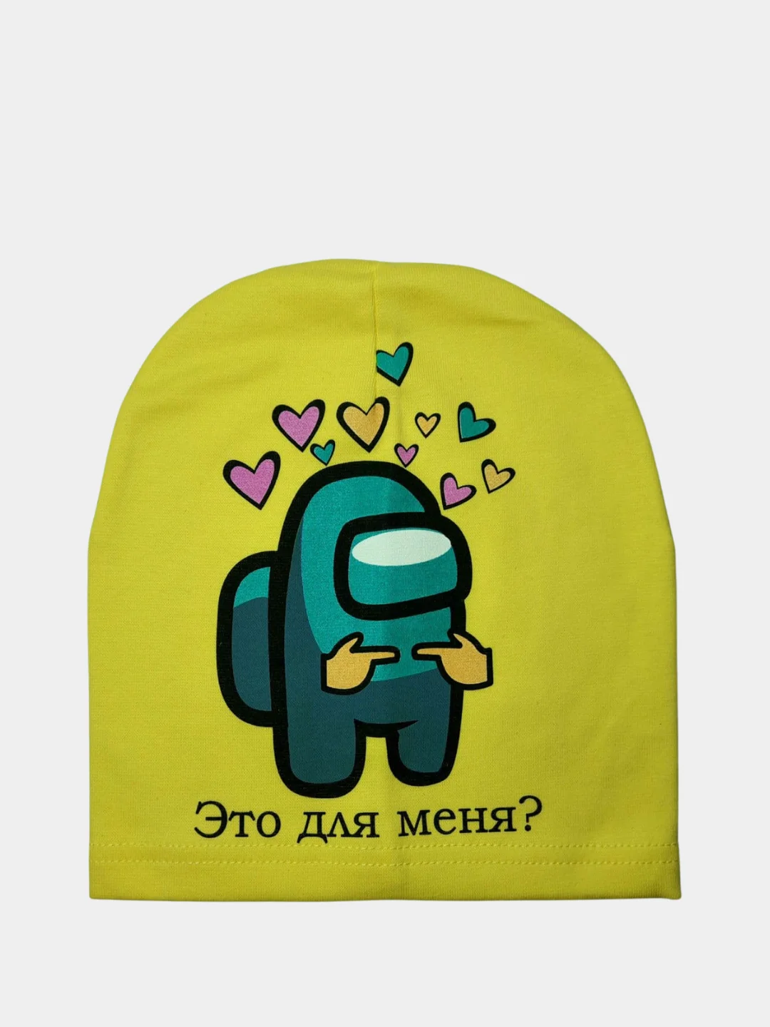 Серый меланж шапка "Амонг Ас"