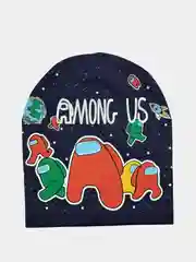 Коралловый меланж шапка "Амонг Ас"