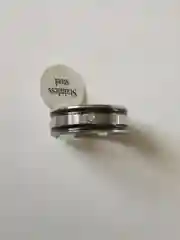 Серый меланж кольца со вставками