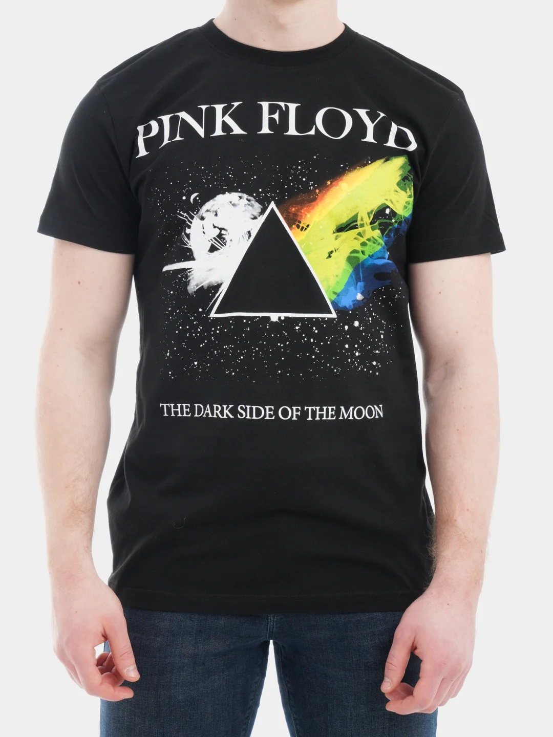 Футболка из хлопка с принтом  Pink Floyd