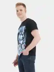 Футболка с принтом  Хаски