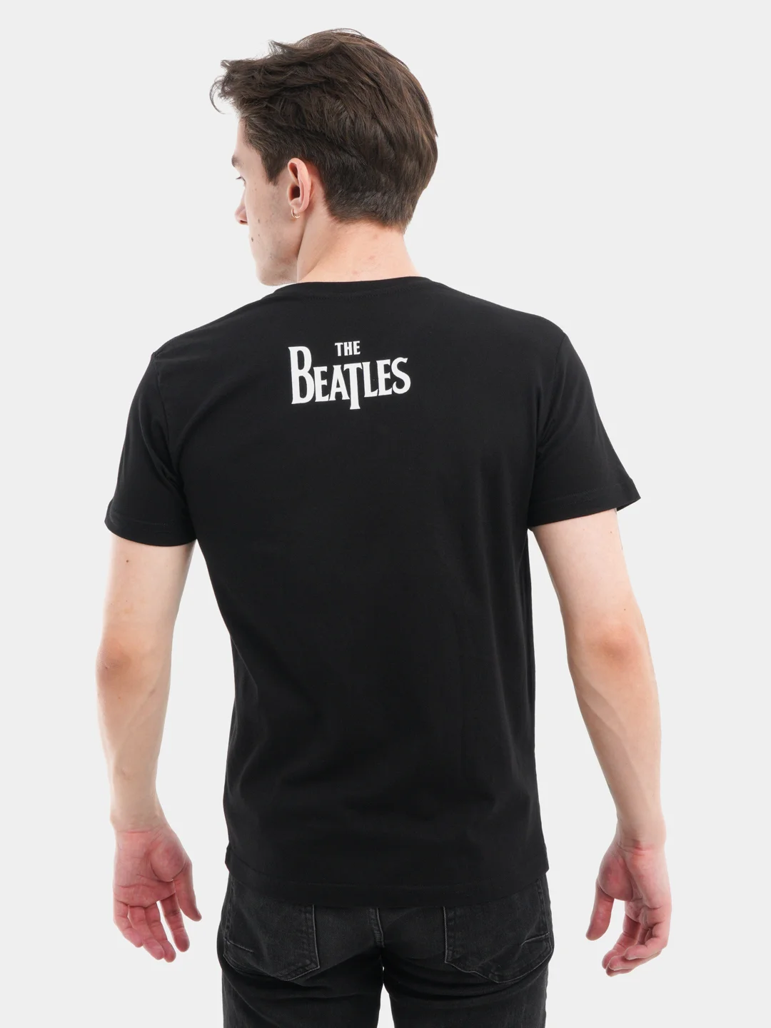 Футболка из хлопка с принтом The Beatles