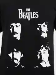 Футболка из хлопка с принтом The Beatles