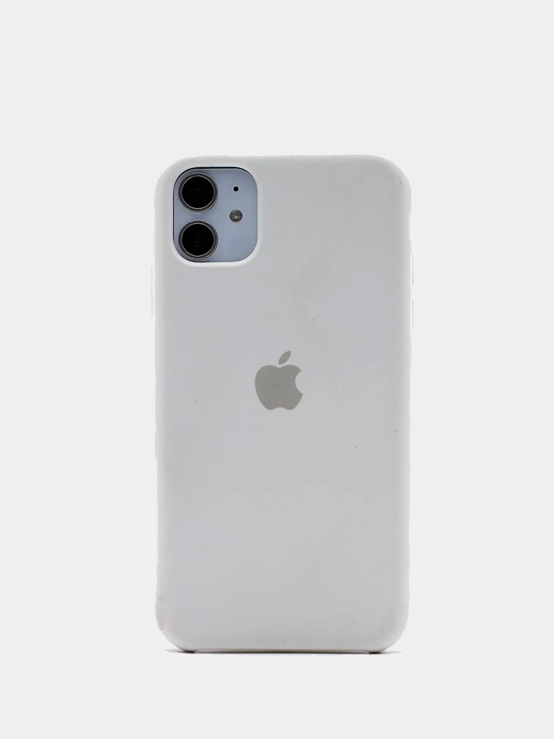Белый чехол силиконовый для Apple iPhone 11 / 11 Pro / 11 Pro Max