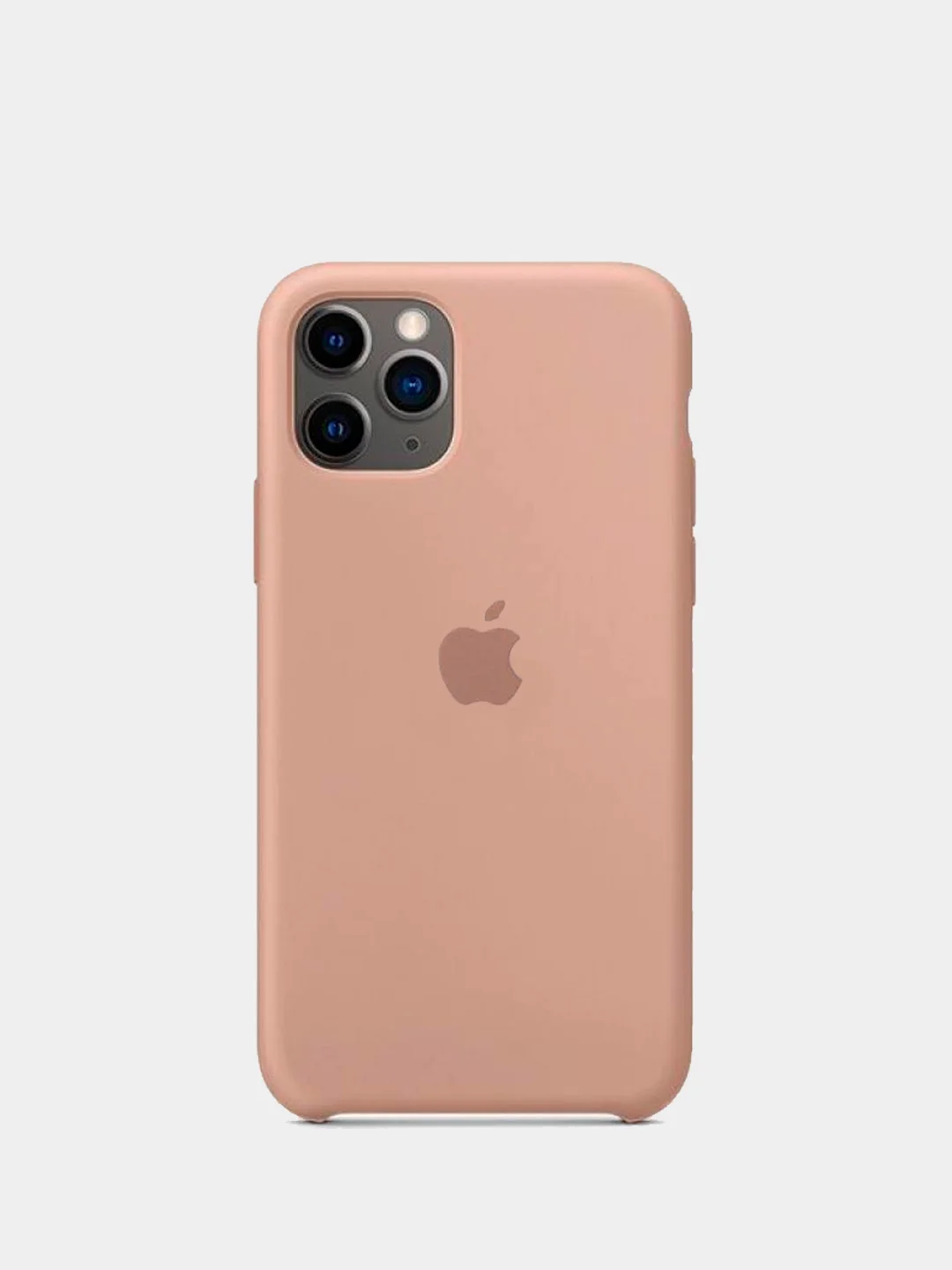 Бежевый чехол силиконовый для Apple iPhone 11 / 11 Pro / 11 Pro Max