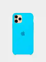 Голубой чехол силиконовый для Apple iPhone 11 / 11 Pro / 11 Pro Max