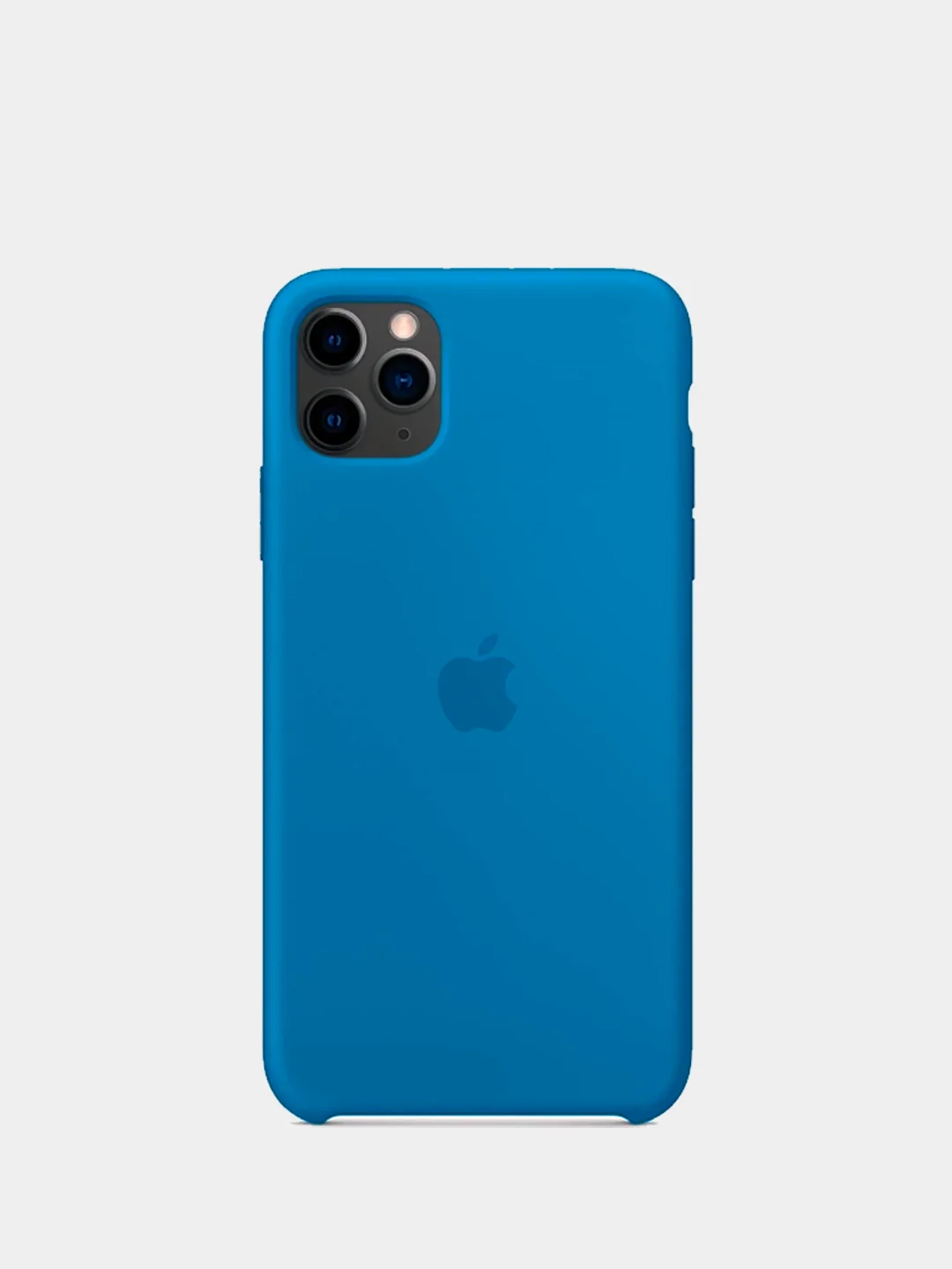 Синий чехол силиконовый для Apple iPhone 11 / 11 Pro / 11 Pro Max