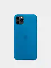 Синий чехол силиконовый для Apple iPhone 11 / 11 Pro / 11 Pro Max