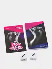 Игра для двоих "Ахи вздохи. Под знаком страсти", с кубиками