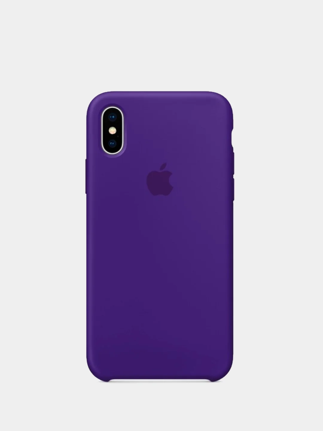 Фиолетовый чехол силиконовый для iPhone X / XS / XS Max / XR