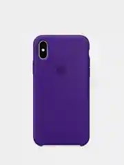 Фиолетовый чехол силиконовый для iPhone X / XS / XS Max / XR